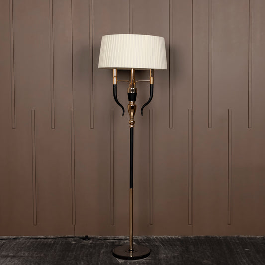 Torino Gold-Siyah Üç Kollu Lambader