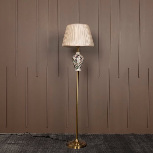 Kerava Eskitme Krem Porselen Lambader