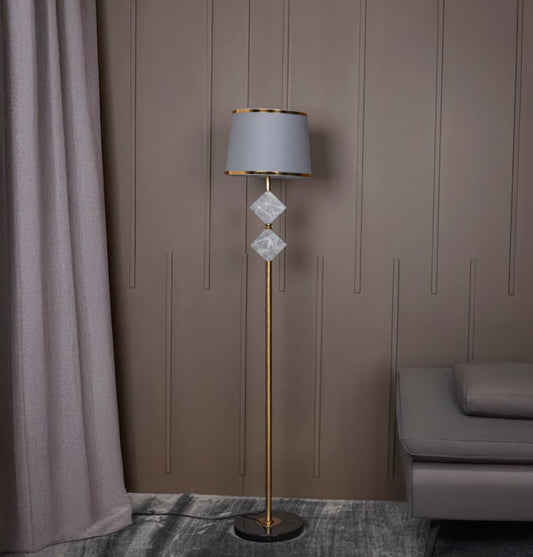 Ponzan Gri Mermer Eskitme Lambader