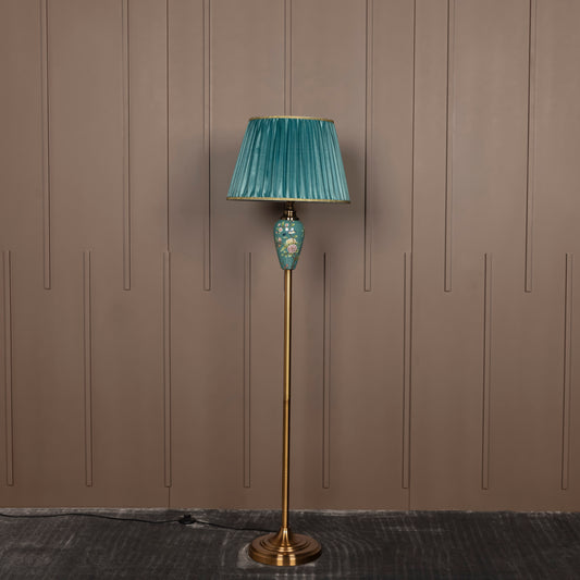 Debre Koyu Eskitme Yeşil Porselen Lambader