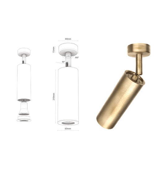 Eva Eskitme Düz Spot 6x21 cm