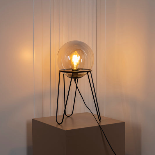 Karatay 25'lik Masa Lambası Siyah