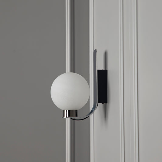 Havana Krom Platin Tekli Soft Cam Led Aplik