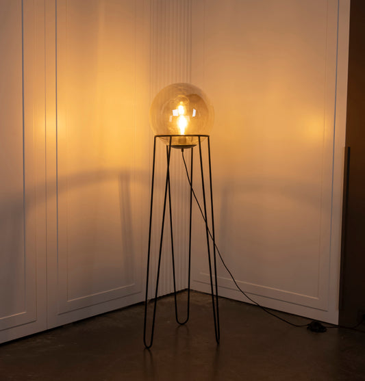 Karatay 35'lik Camlı Siyah Lambader