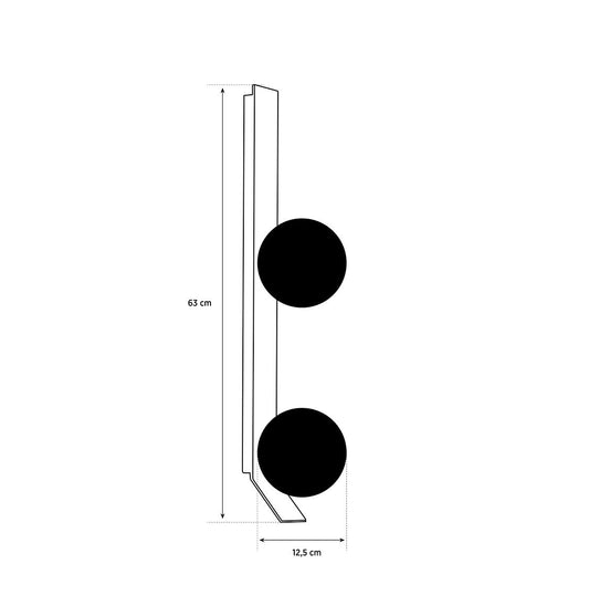 Afrodit Soft 2'li Eskitme Aplik 63 cm