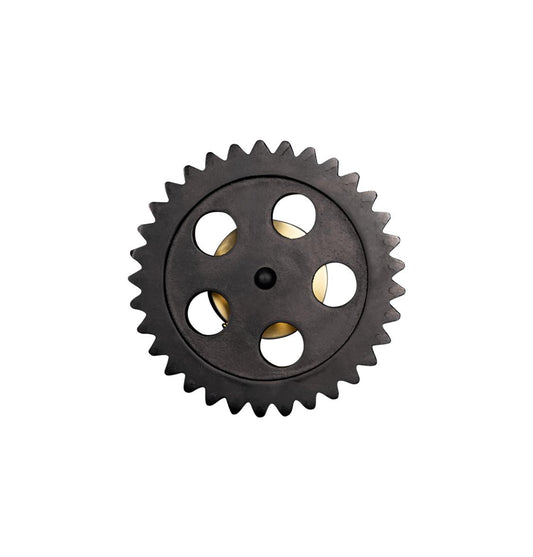 Çark Dişli LED Siyah Aplik 18 cm