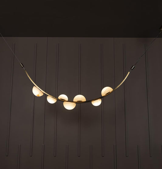 Hartum Mermer Eskitme Avize 130 cm