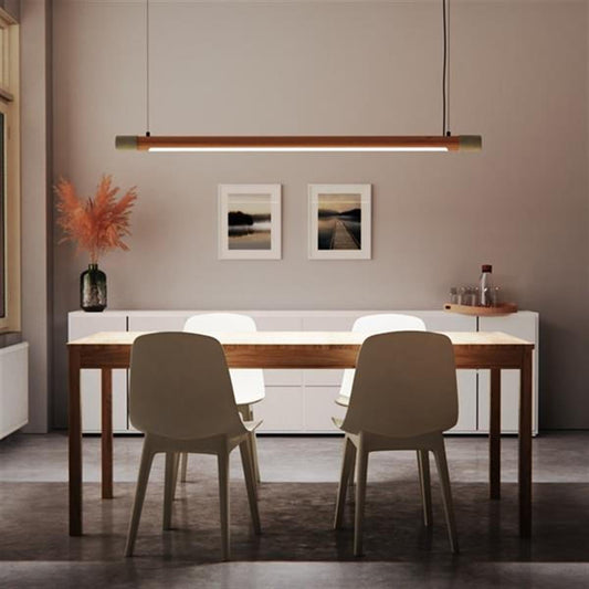 Tochi Linear Ahşap Beton Sarkıt 120 cm