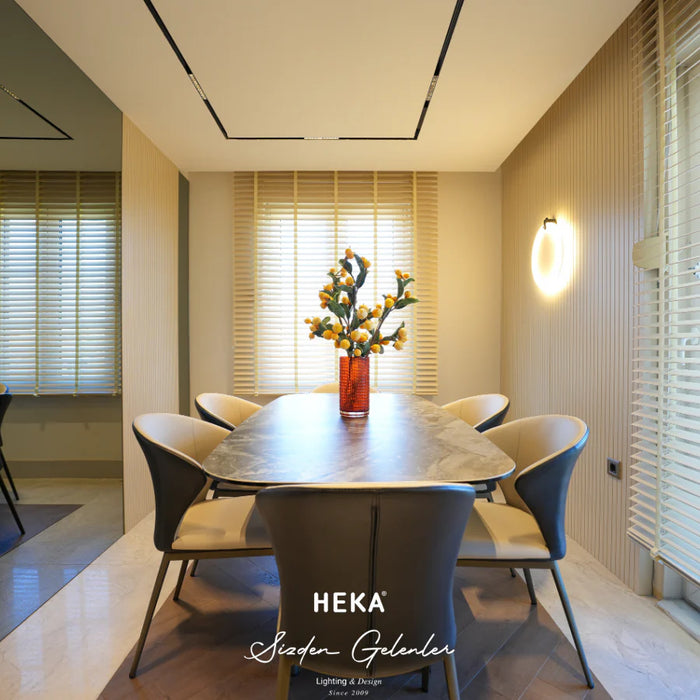 Aspendos Tekli Mermer Eskitme LED Aplik 20 cm - 1