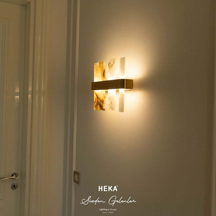 Ekho Eskitme Mermer LED Aplik - 2