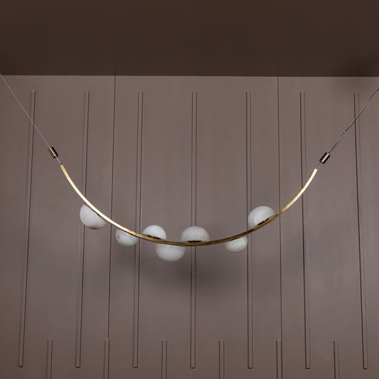 Hartum Mermer Eskitme Avize 130 cm