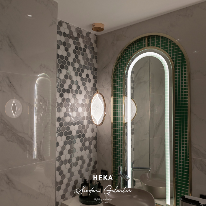 Asena Tekli Akrilik LED Sarkıt 32 cm - 1