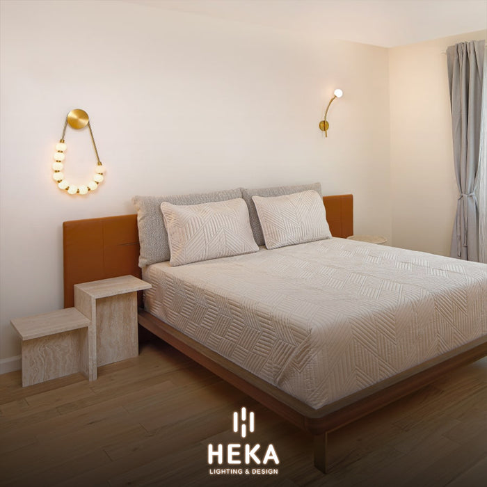 Madra Tekli Opal Camlı Eskitme Aplik - 1