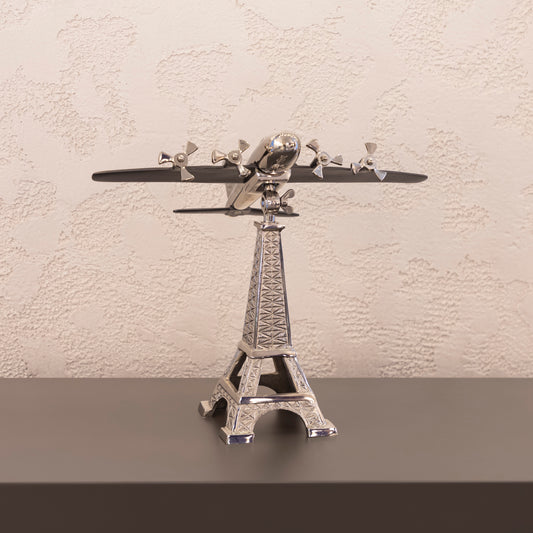 Eyfel Gümüş Uçak 50 cm