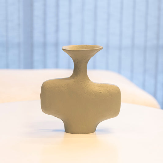 Seramik Modern Vazo 7X20X22 cm