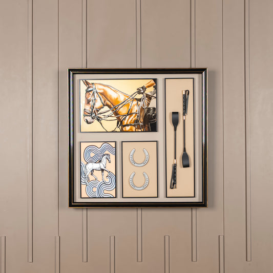 Pony Deri Tablo 80X80 cm