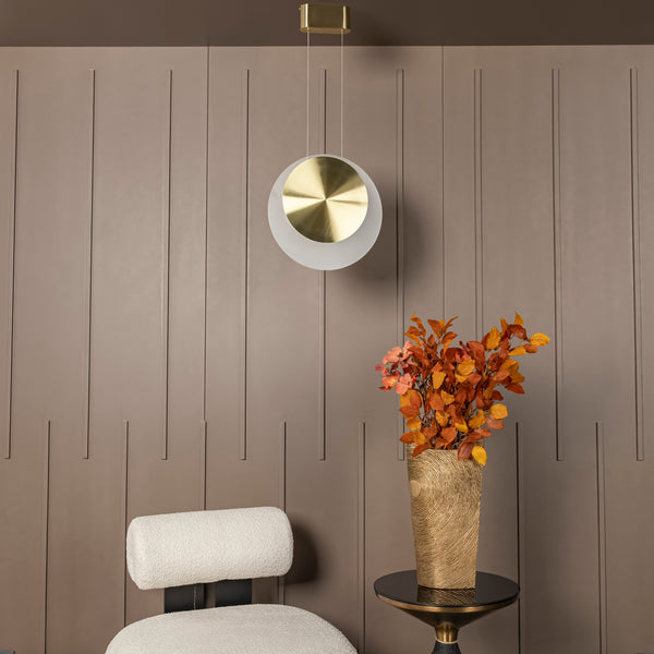 Artea Tekli Opal Akrilik Sarkıt Avize - Medium