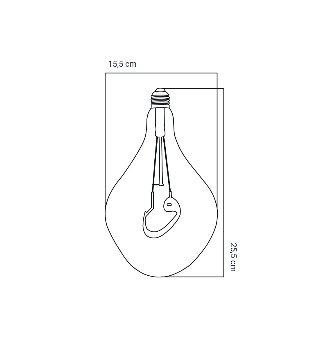 Vav Bal 5W 2200K  E27 LED Ampul Erd-2015/8