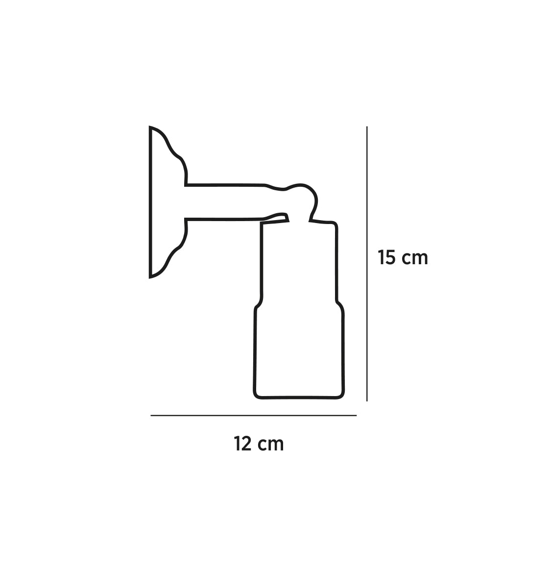 Tochi Mini Ahşap Beton G9 Sabit Aplik