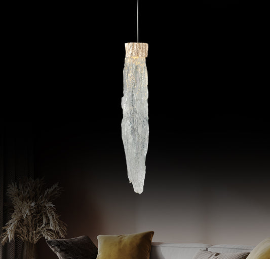 Kardal Füme Akrilik Gold LED Sarkıt 70 cm