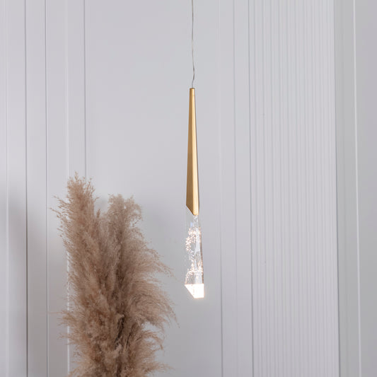 Surinam Kristal Akrilik Eskitme Tekli Sarkıt