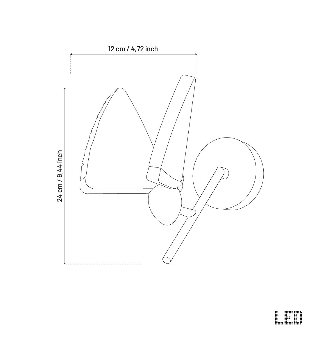 Butterlfy Akrilik Gold Kelebek Aplik