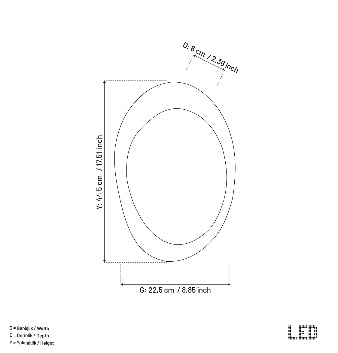 Collesium Platin Aplik - Small