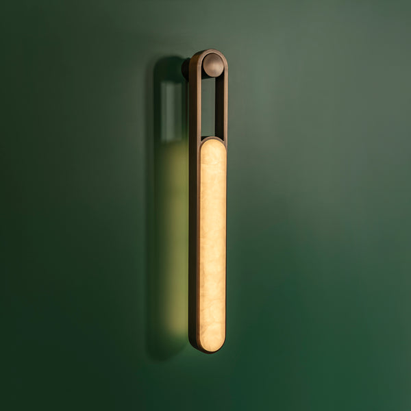 Noir Paslanmaz Mermer Aplik - Medıum