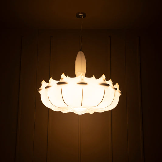 Epsilon Soft Touch Beyaz Şeffaf Pleksi Sarkıt Avize 100 cm