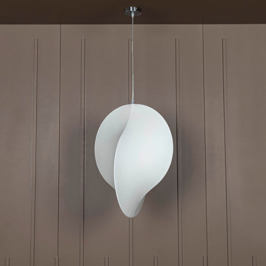 Lunar Soft Touch Beyaz Sarkıt Avize 50 cm