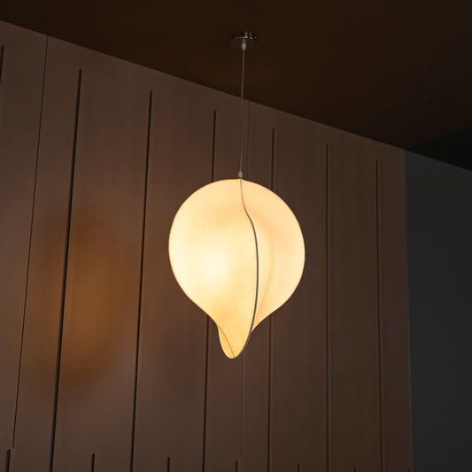 Lunar Soft Touch Beyaz Sarkıt Avize 60 cm