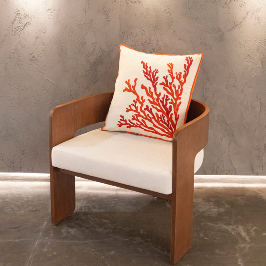 Coral Tek Dal Mercan 55X55 Yastık