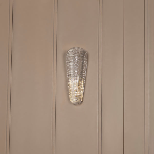 Bonelli Dokulu Cam Aplik