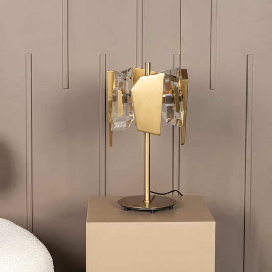Lucetta Kristal Eskitme Masa Lambası