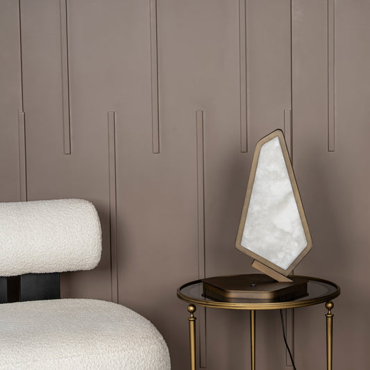 Miracle Eskitme Mermer Masa Lambası