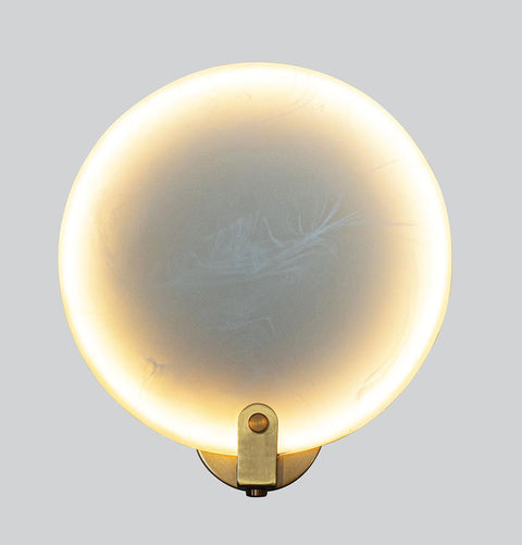 Aspendos Tekli Mermer Eskitme LED Aplik 30 cm