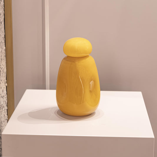 Bologna Karamel Kapaklı Vazo