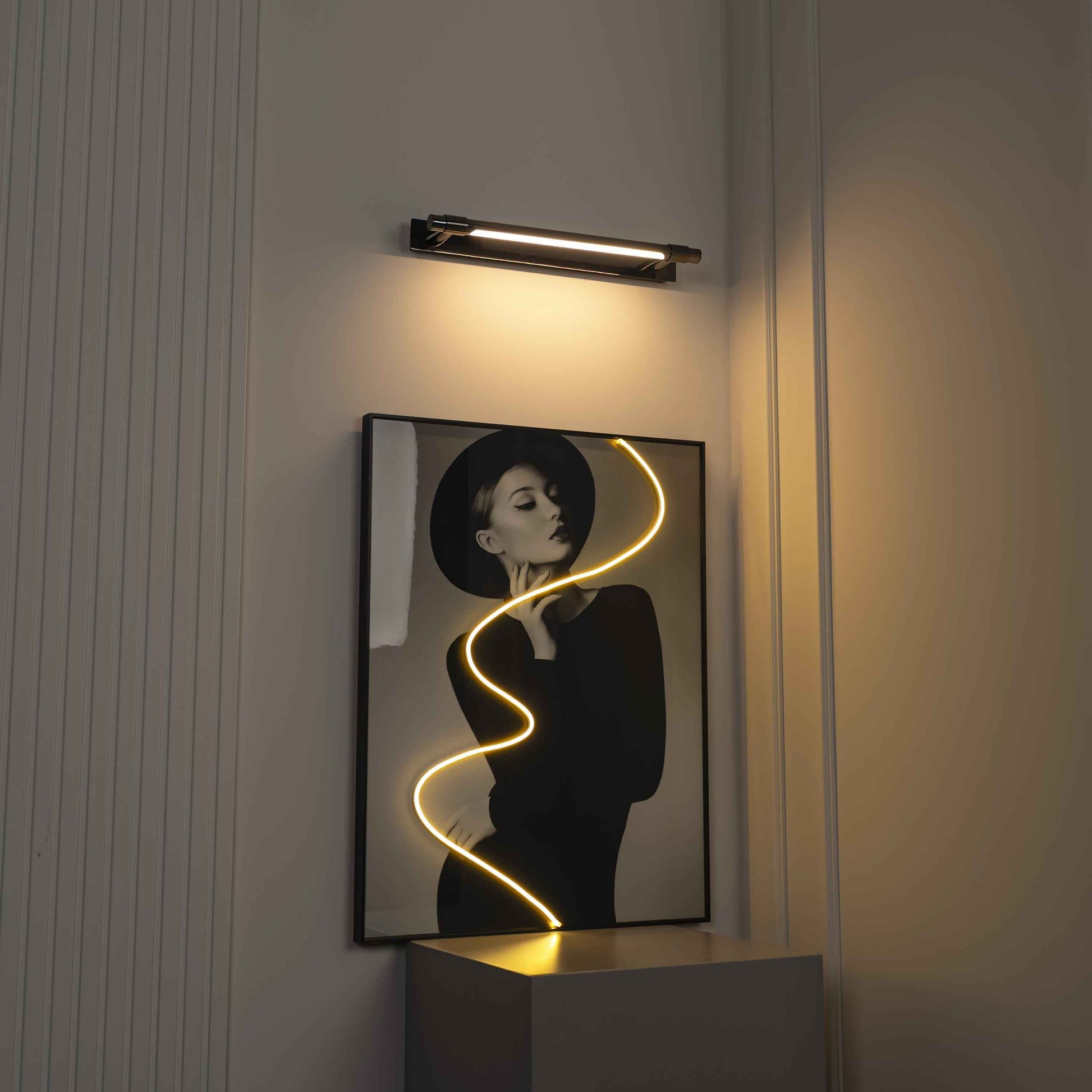 Carte Siyah LED Aplik - Small
