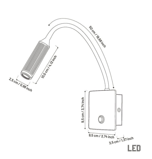 Fedora Eskitme Düz Spot 10X10 cm