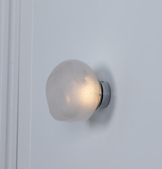 Kopenhag Kabarcıklı Soft Cam Krom Aplik