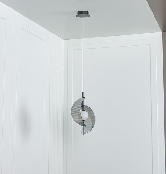 Onda Tekli Füme Cam Sarkıt