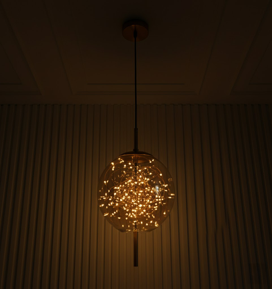 Viyana Eskitme Bal Cam Sarkıt Avize 20 cm